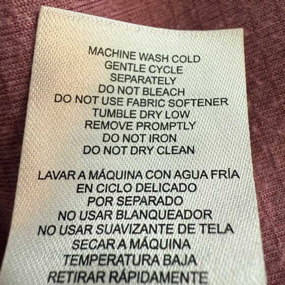 Free Country Womens Mauve Long Sleeve Cowl Neck Sweater XL Casual Cozy Timeless - Picture 11 of 14